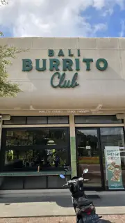 Bali Burrito Club Exterior in Canggu, Popular Mexican Restaurant Facade