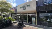 Bali Burrito Club Restaurant Exterior in Canggu, Popular Mexican Food Spot