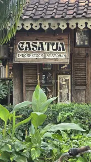 Casa Tua Canggu: Traditional Indonesian Restaurant Facade in Bali