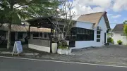 Poul Coffee Pastry Cafe in Bali with Traditional Thatched Roof