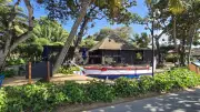 Fisherman's Club Bali: Tropical Beachfront Restaurant with Traditional Boat