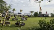 Bali Beach Club Relaxation: Tropical Oceanfront Dining at Seseh Beach