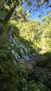 Pucak Manik Waterfall Bali Tropical Jungle Landscape