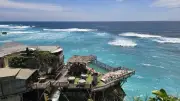 Suluban Beach Clifftop Resort with Turquoise Ocean Waves