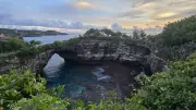 Broken Beach Bali Natural Arch Coastal Landscape