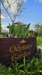 Odyssey Garden Sign Bali Tropical Landscape