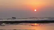 Pererenan Beach Sunset B-roll Footage with Surfers and Ocean Waves