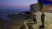 Bali Beach Live Music B-Roll Footage at Sunset