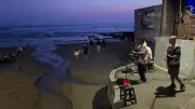 Canggu Beach Bar Live Music Sunset B-roll Footage Bali